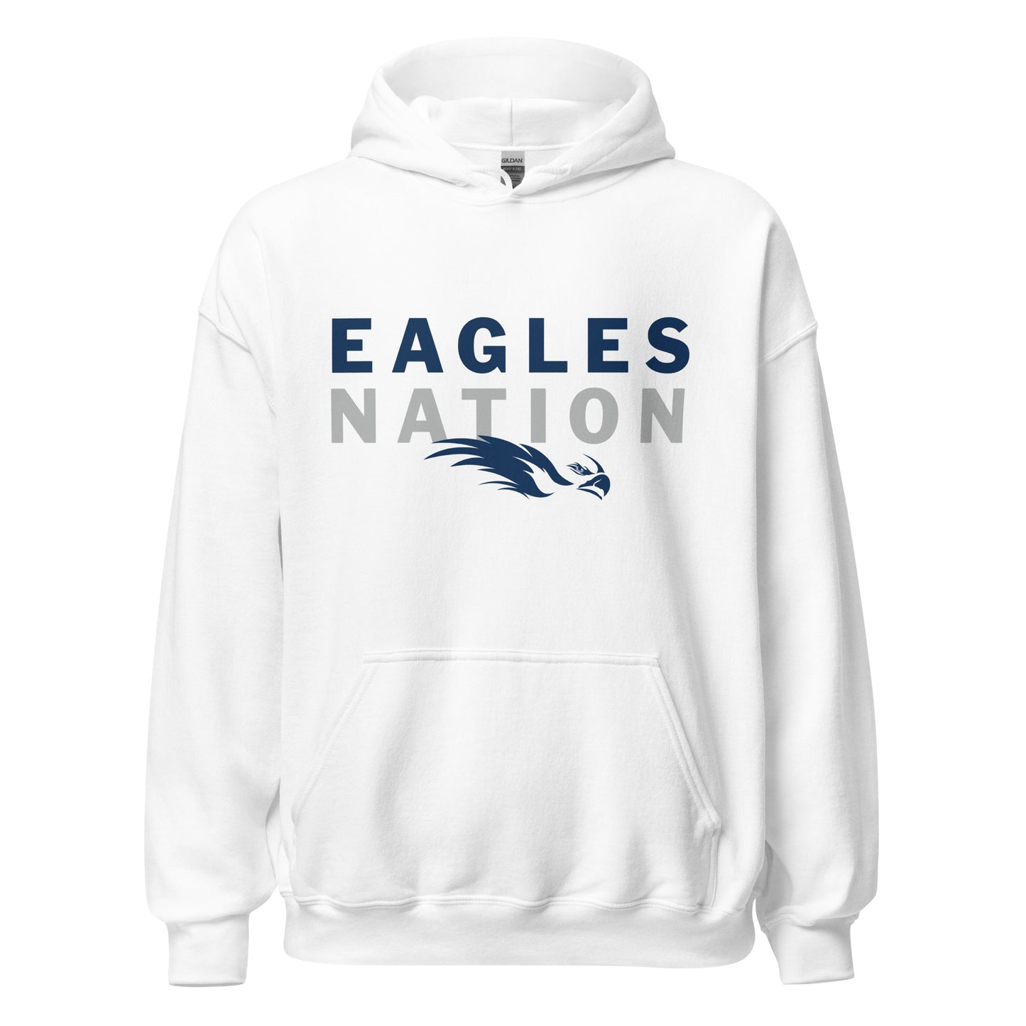 Eagles Nation Hoodie - White