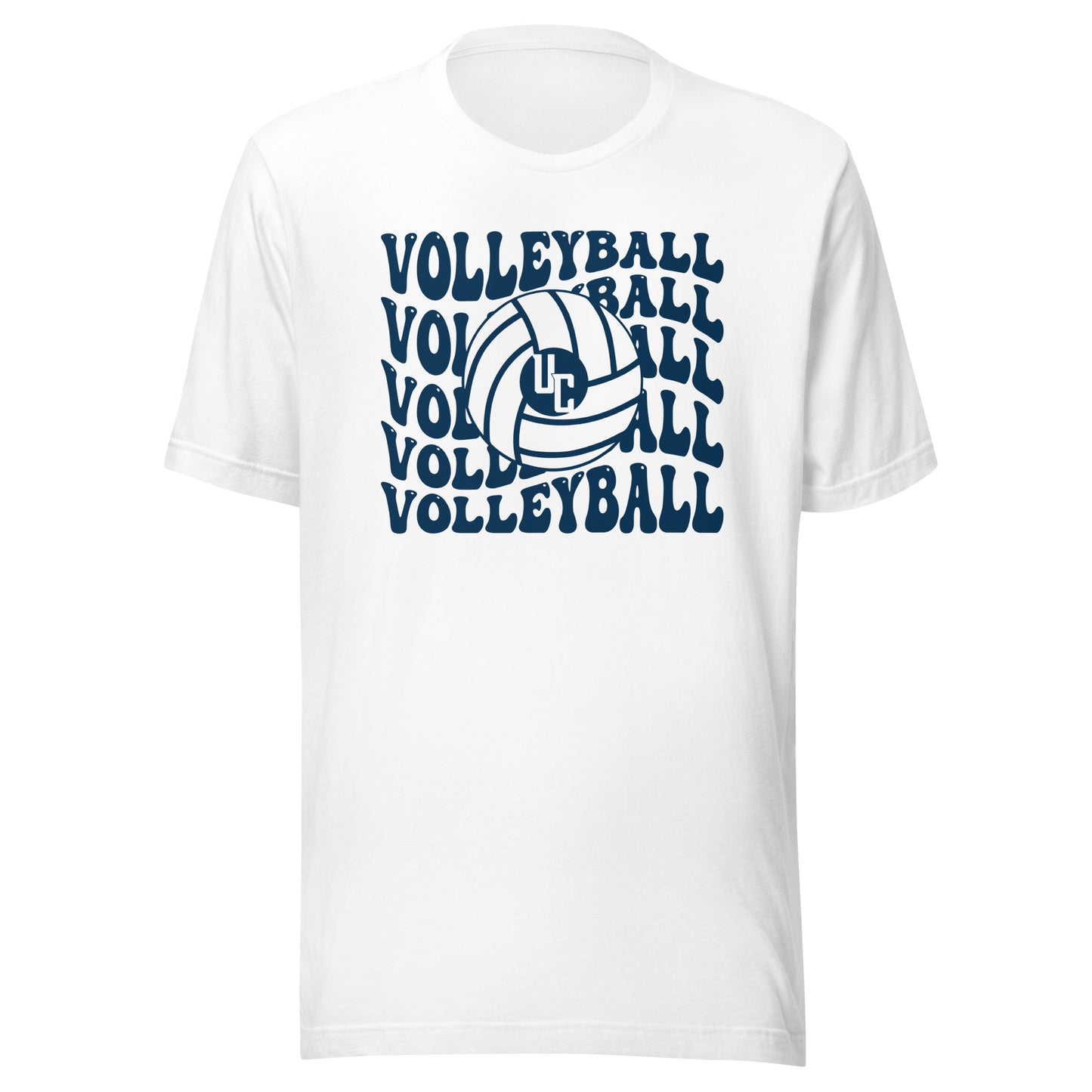 Groovy Volleyball T-Shirt - White