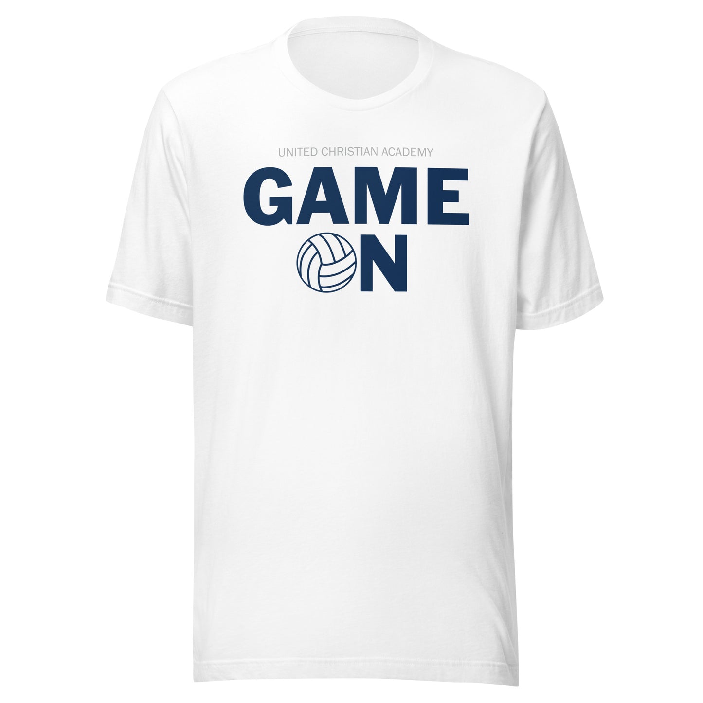 Game On Volleyball T-Shirt - White