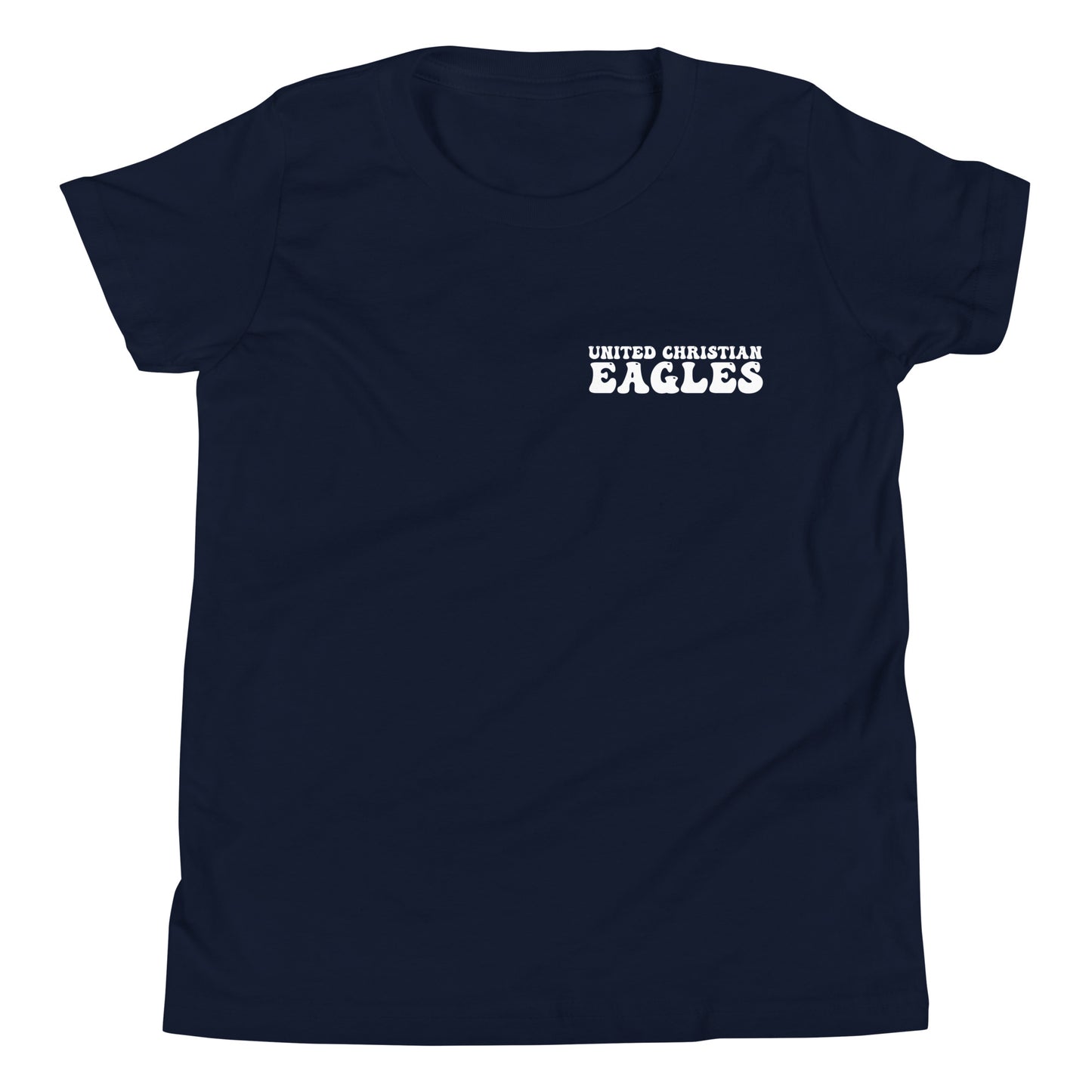 Fierce Eddie the Eagle Groovy Youth T-shirt - Navy