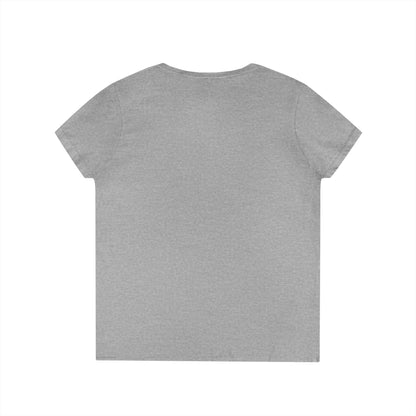 Eagles Spirit Women's Deep V-Neck Tee, Casual Shirt, Sportswear, Fan Apparel, Gift for Her