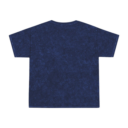 Game Day Eagle Glasses Mineral Wash T-Shirt - Navy