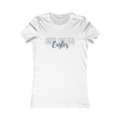 United Christian Eagles Women's Tee, Casual Christian Shirt, Perfect for Gatherings, Church Events, Christian Gifts, Everyday Wear