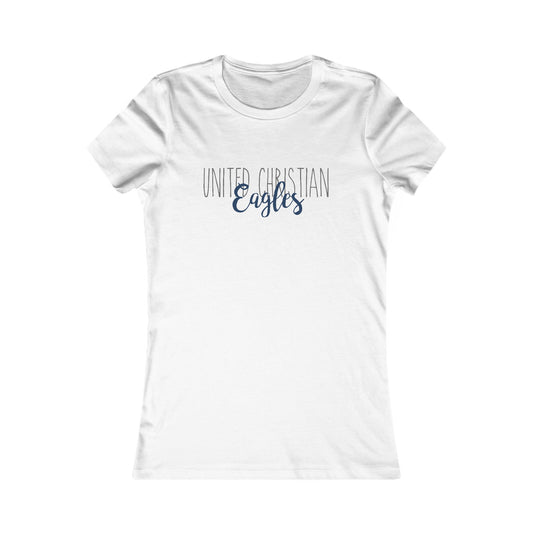 United Christian Eagles Women's Tee, Casual Christian Shirt, Perfect for Gatherings, Church Events, Christian Gifts, Everyday Wear