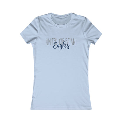 United Christian Eagles Women's Tee, Casual Christian Shirt, Perfect for Gatherings, Church Events, Christian Gifts, Everyday Wear