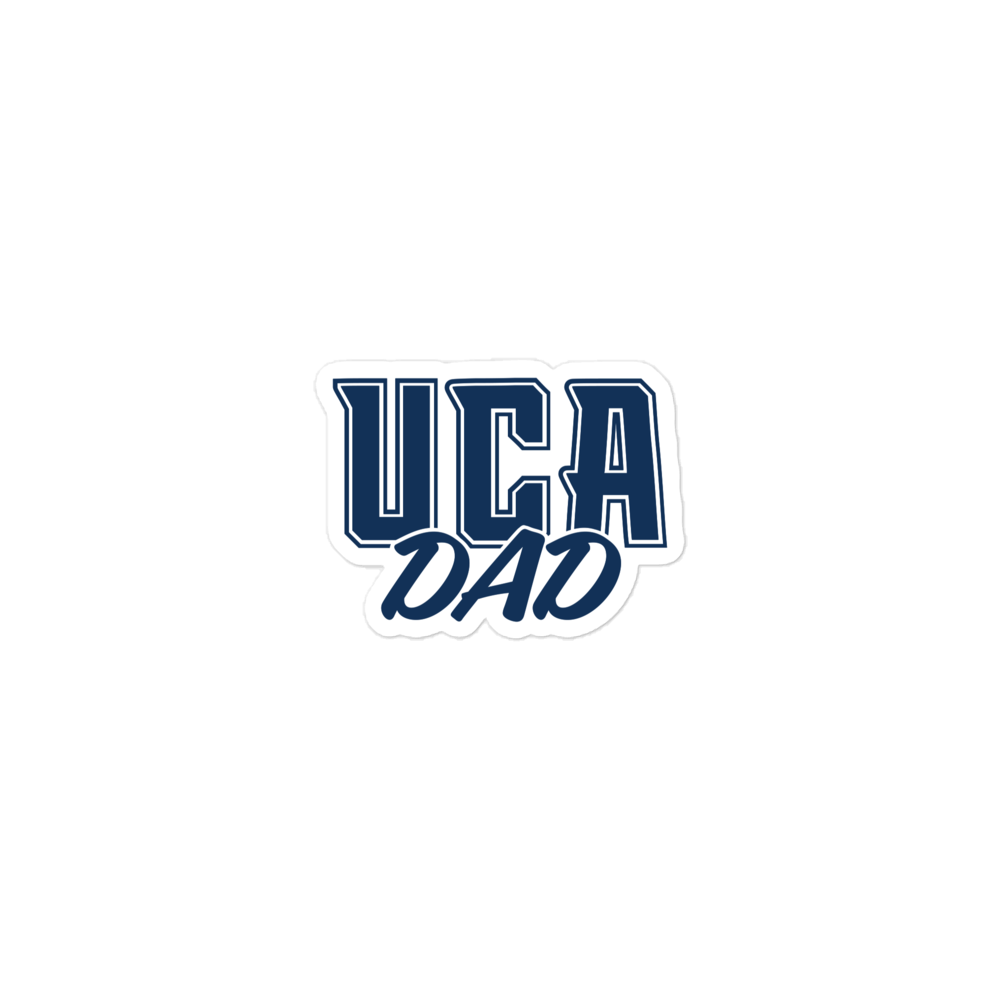 UCA DAD Bubble-free stickers