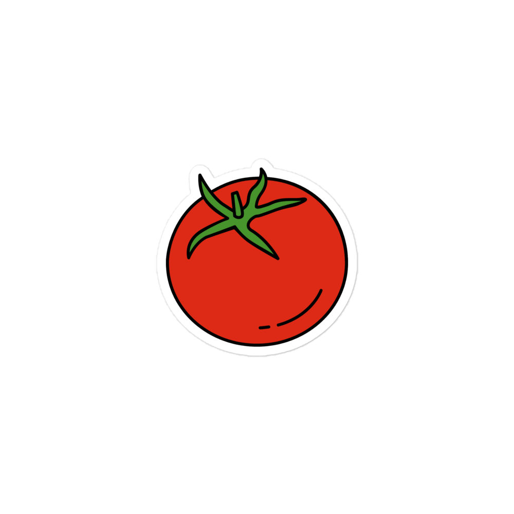 Bearing Fruit Tomato Sticker