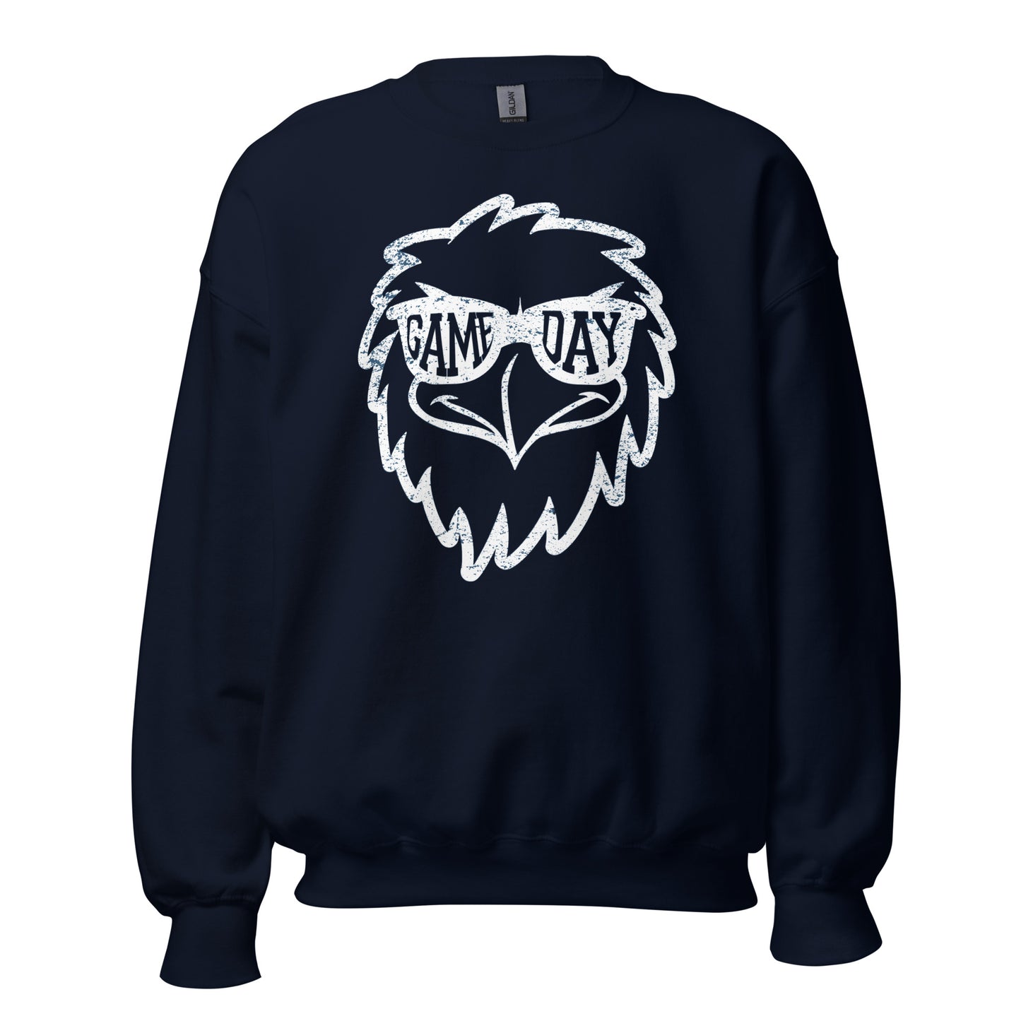 Game Day Eddie Sunglasses Sweatshirt - Navy