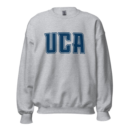 UCA Block Style Sweatshirt - White