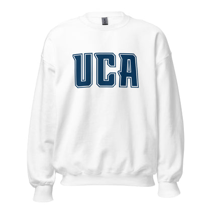 UCA Block Style Sweatshirt - White