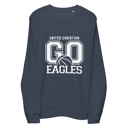 Go Eagles Basketball Sweatshirt - Navy