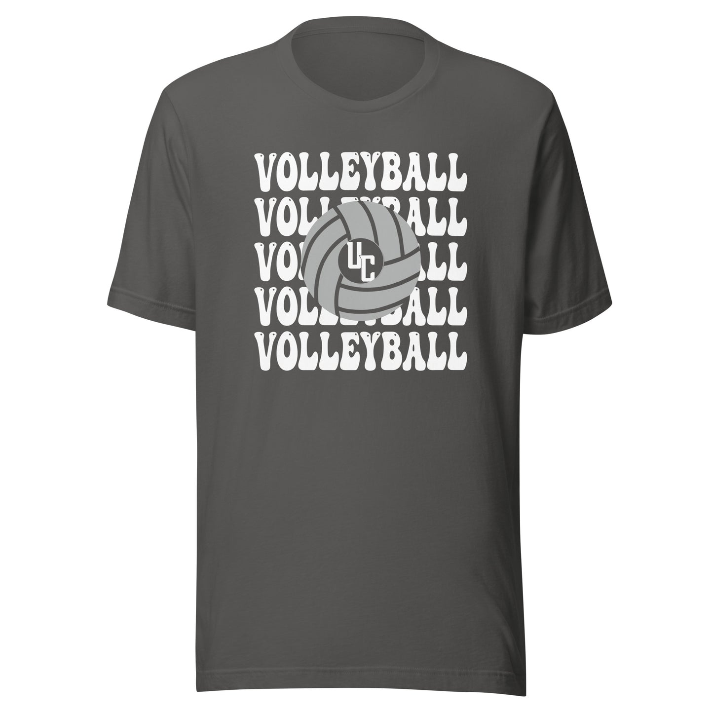 Groovy Volleyball T-Shirt - Dark