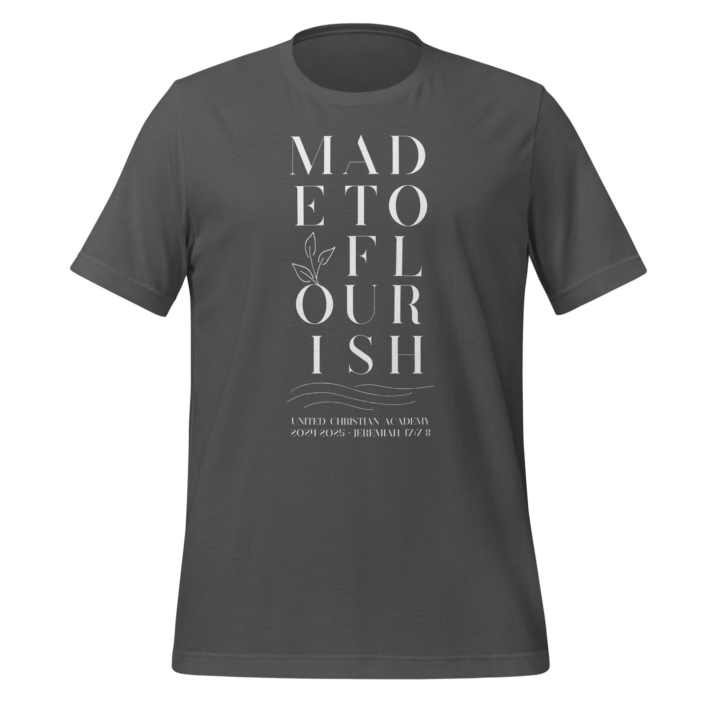 Made To Flourish Block Design T-shirt