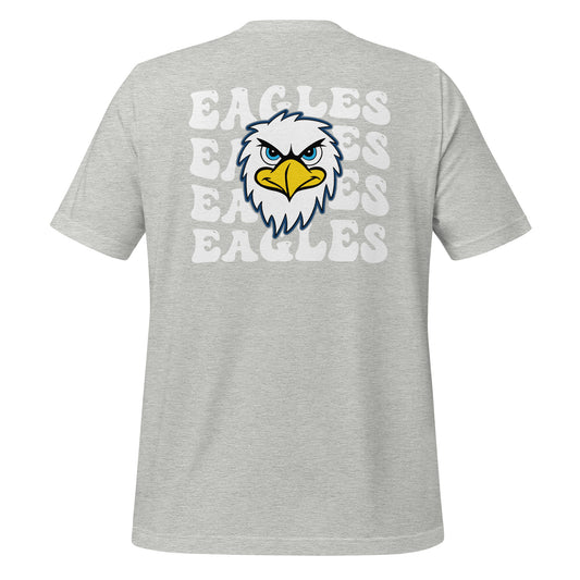 Fierce Eddie the Eagle Groovy T-shirt - Grey