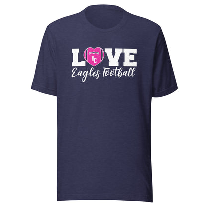 Love Eagles Football T-Shirt