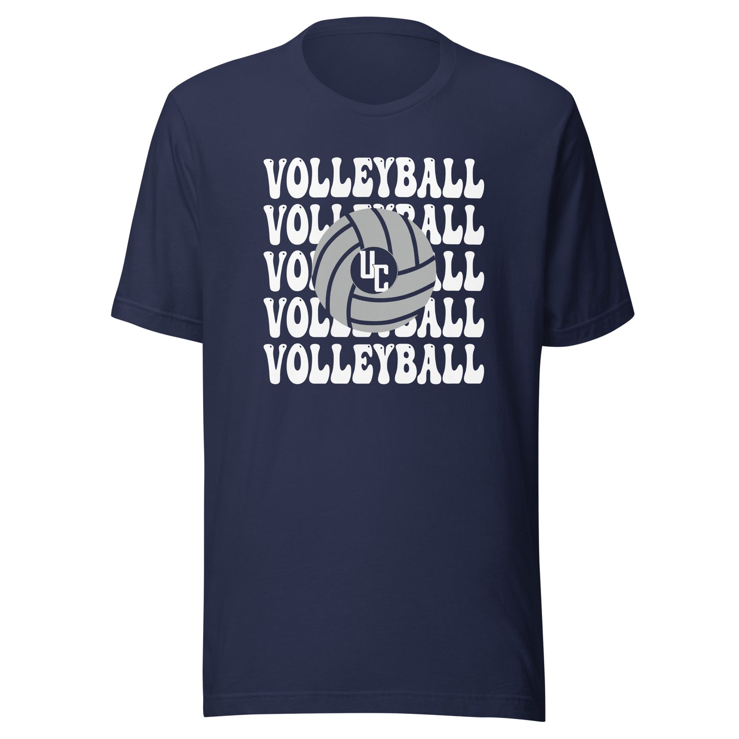 Groovy Volleyball T-Shirt - Dark