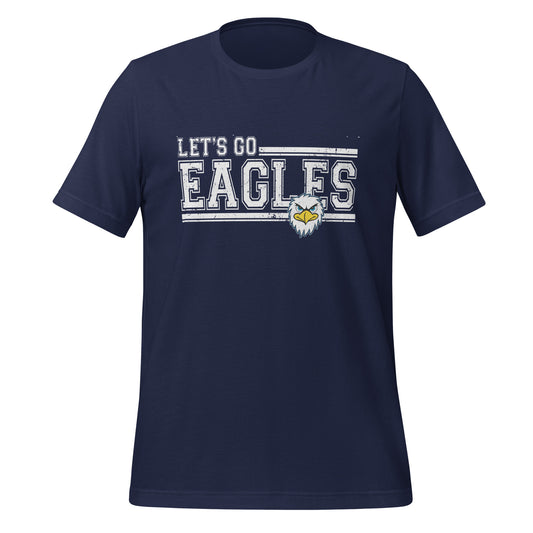 Let's Go Eagles Fierce T-shirt - Navy