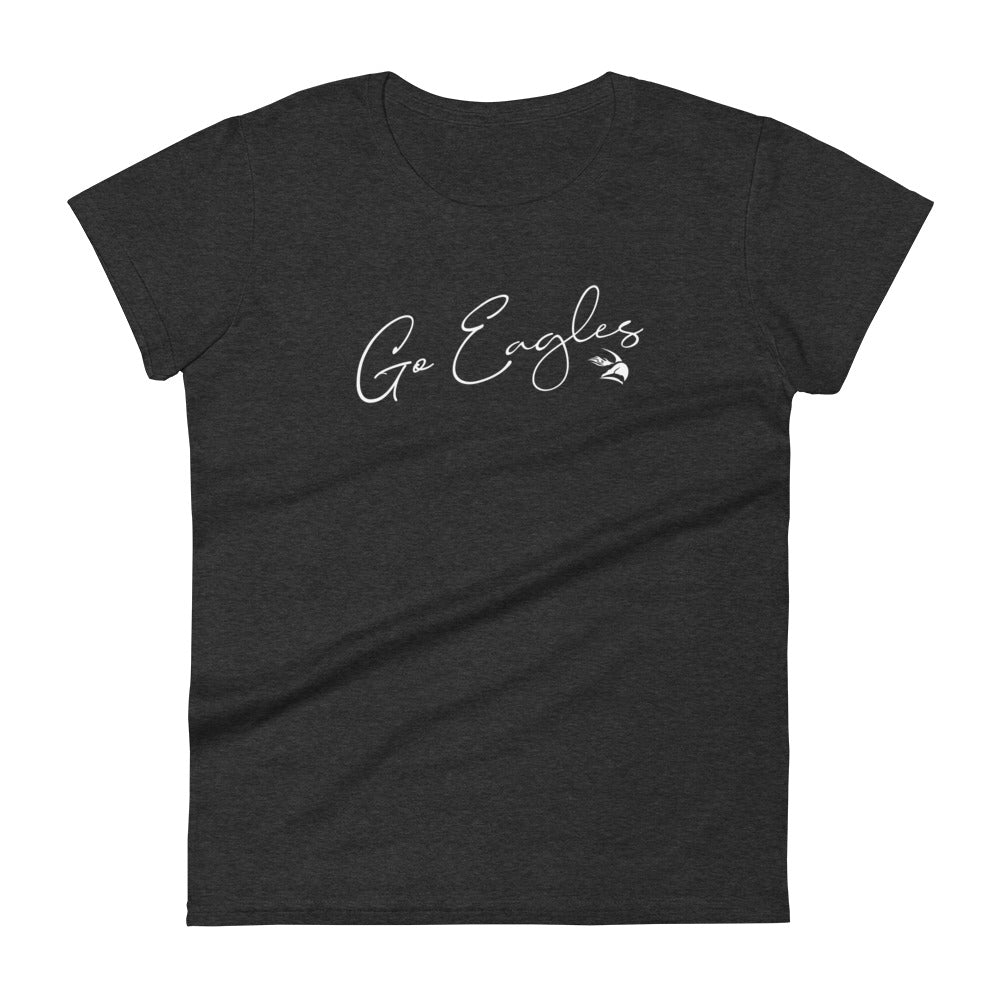 Go Eagles Women's T-Shirt - Dark & Pink