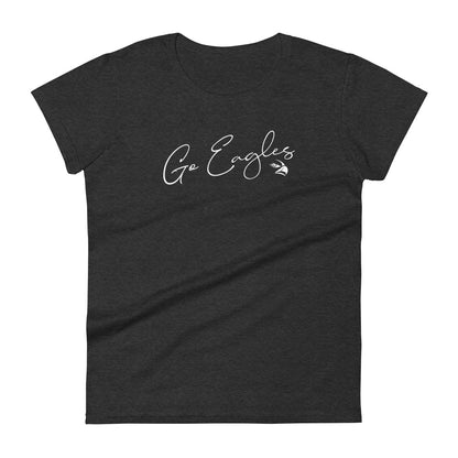 Go Eagles Women's T-Shirt - Dark & Pink