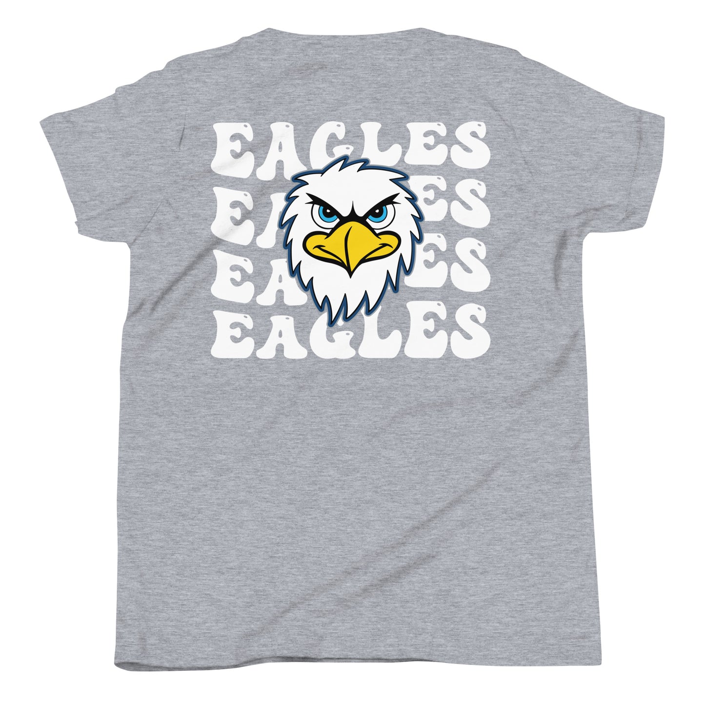 Fierce Eddie the Eagle Groovy Youth T-shirt - Grey