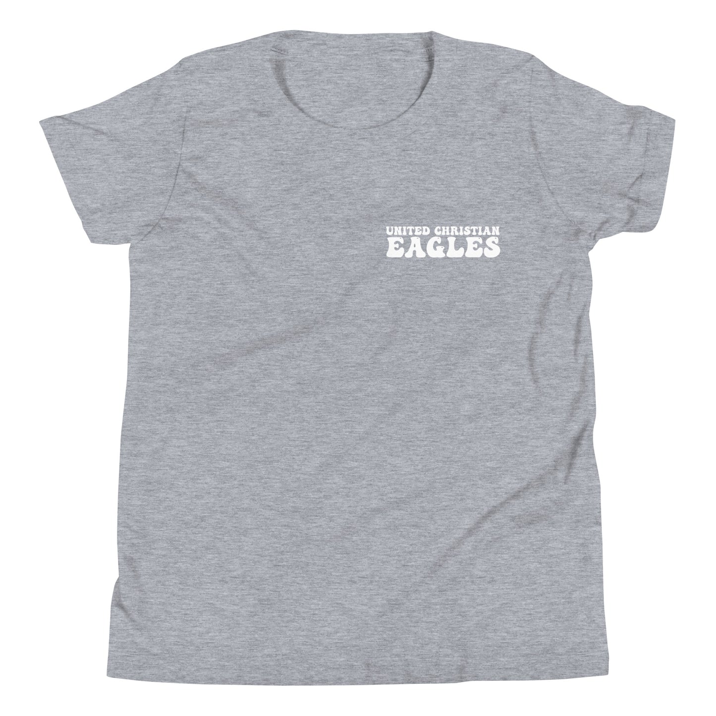 Fierce Eddie the Eagle Groovy Youth T-shirt - Grey