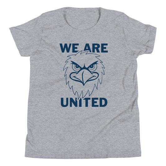 We Are United Fierce Eagle Youth T-Shirt - Grey